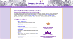 Desktop Screenshot of diabetesinitiative.org