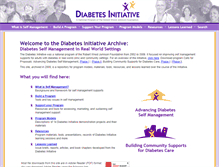 Tablet Screenshot of diabetesinitiative.org
